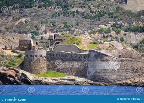 Port Fortifications stock image. Image of sightseeing - 15310797