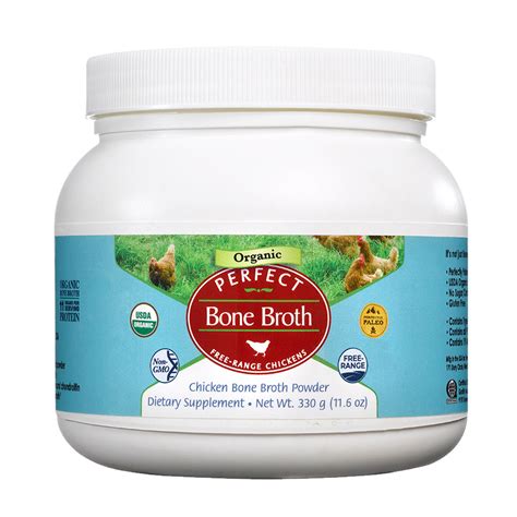 PERFECT Bone Broth - The Highest Quality USDA Organic Bone Broth on The Planet