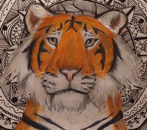 Tiger Zentangle by TheAngryHound on DeviantArt