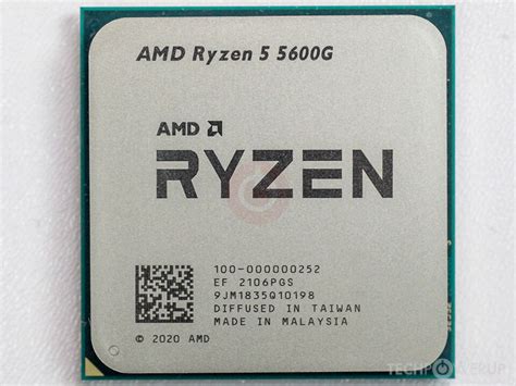 AMD Ryzen 5 5600G Specs | TechPowerUp CPU Database