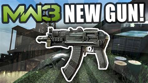 New MW3 DLC - New AK-74u gun! Rust & Shipment Face Off Maps! (Modern ...