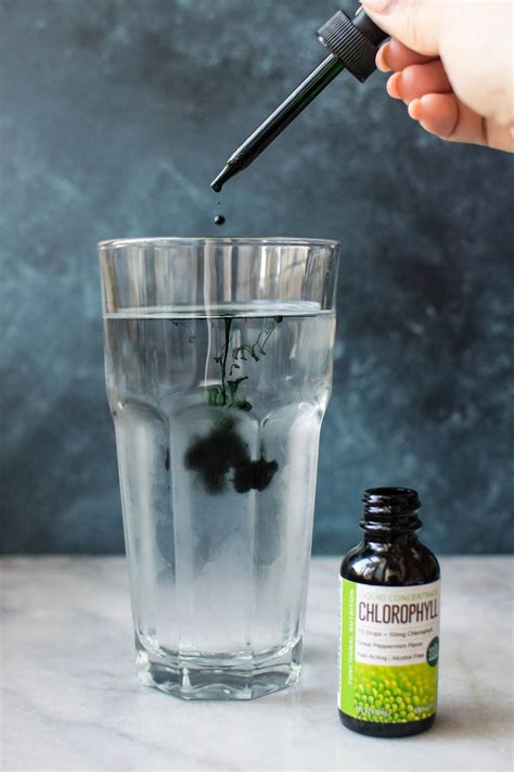 Liquid Chlorophyll: Not so Borophyll | Carolyn's Cooking