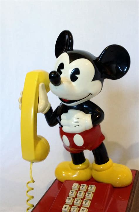 1970's Collectible Mickey Mouse Telephone | Etsy