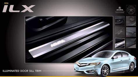 Acura - 2016 ILX - Genuine Acura Accessories - YouTube