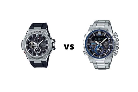 G-Shock vs. Edifice Watches - Casio Brands - Overview & Comparison - WatchRanker