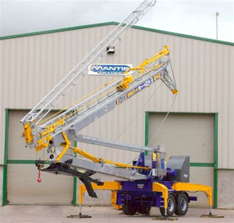 Self ERECTING Tower Crane specifications Self-erect portable cranes