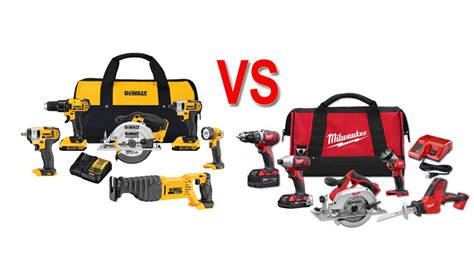 Dewalt vs Milwaukee - Impact Wrench and Drill Driver and Circular Saw Comparison - Powertoollab