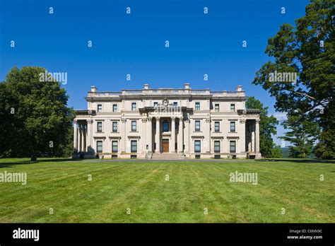 Vanderbilt Mansion National Historic Site in the Hudson Valley town of ...