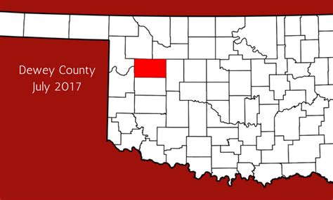 Dewey County Situational Report July 2017 - OklahomaMinerals.com