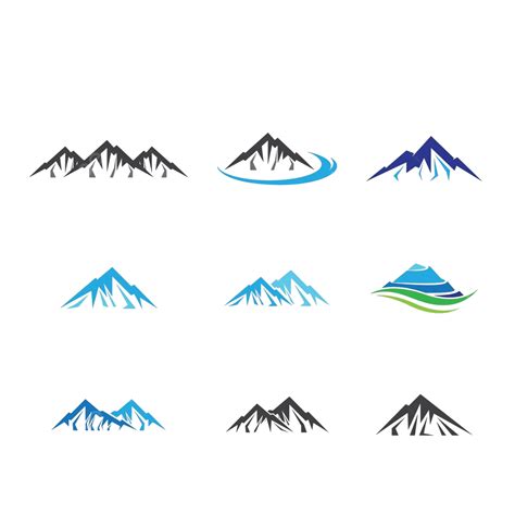 Mountain Vector Icon Simple Nature Splash Vector, Simple, Nature, Splash PNG and Vector with ...