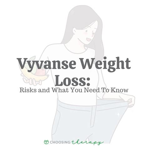 Can Vyvanse Cause Weight Loss?