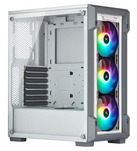 CORSAIR iCUE 220T RGB Airflow Gaming Case - White - Best Deal - South ...