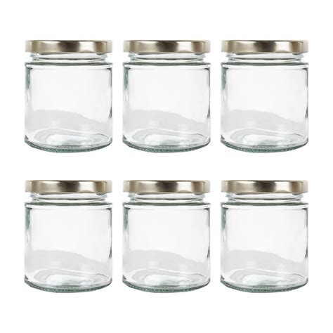 Gold Screw Top Preserve Jars 6 Pack UK – Yorkshire Trading Company