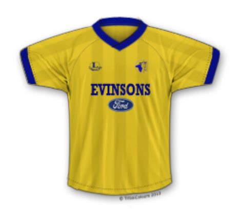 Mansfield Town 1985-86 Home Kit