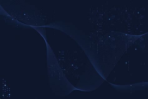 Blue futuristic waves background vector | Premium Vector - rawpixel