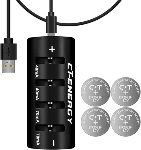 Amazon.com: cr2032 battery charger