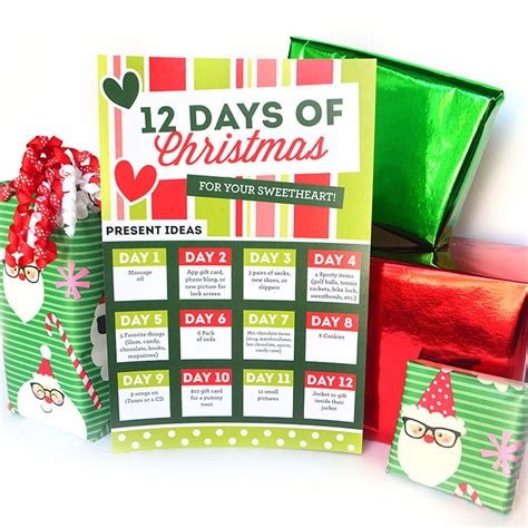 Super Easy 12 Days of Christmas Gift Ideas | The Dating Divas