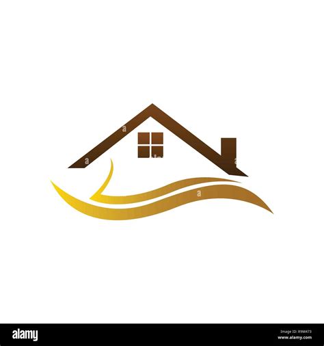 Immobilien Logo, Logo, Logo, einfaches Design, Vector Icons Stock ...