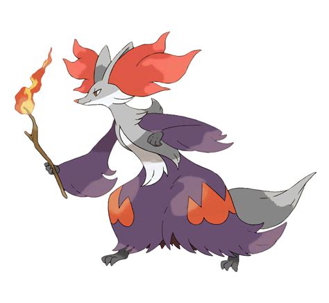 Shiny Delphox by Doomstroyer on DeviantArt