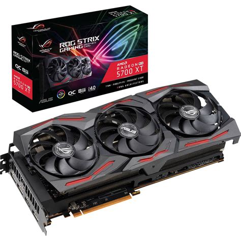 Asus Grafikkarte AMD Radeon RX 5700 XT Gaming Overclocked 8 GB GDDR6 ...