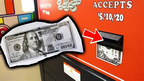 WILL OBVIOUSLY FAKE MONEY WORK AT THE ARCADE??? - YouTube