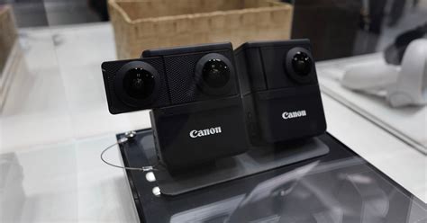 New Canon 360 and 180 VR Camera Spotted at Photo Fair in Japan | PetaPixel