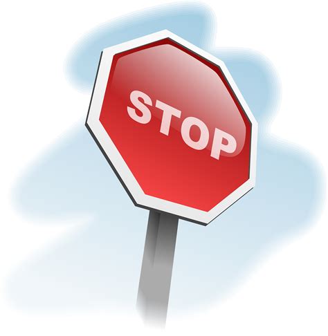 Download Stop Sign, Traffic Sign, Stop. Royalty-Free Vector Graphic - Pixabay