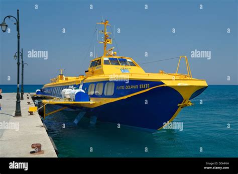 Greek Passenger Hydrofoil or 'Flying Dolphin' used extensively around ...