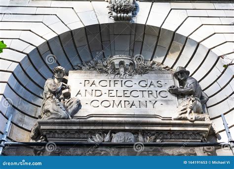 PG&E, Pacific Gas and Electric Company, Historical Facade of ...