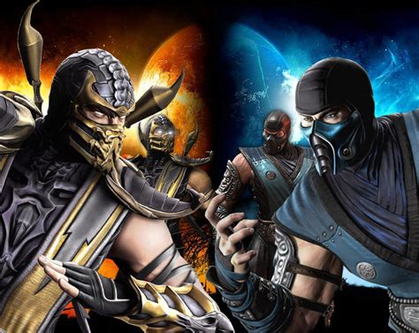 Mortal Kombat Scorpion Wallpapers HD - WallpaperSafari