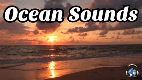 Relaxing Ocean Beach Sounds - YouTube