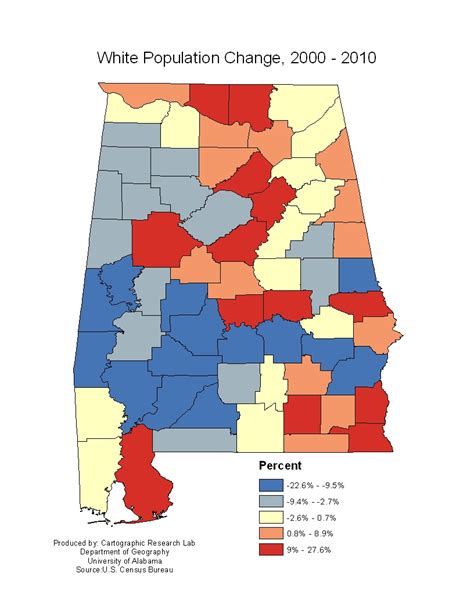 Alabama Maps - Demographics