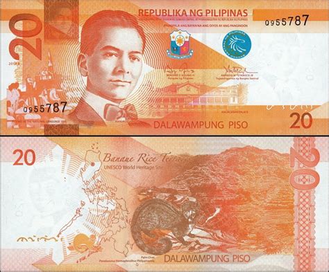 Banknote World Educational > Philippines > Philippines 20 Pesos ...