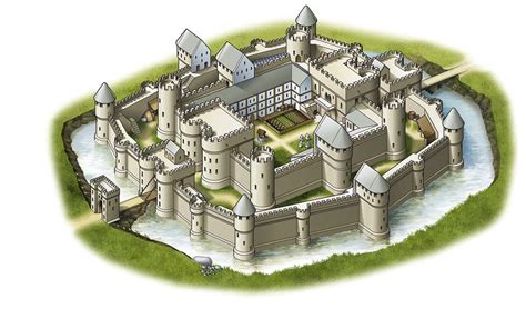 Norman Castles Diagram | Quizlet