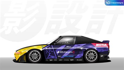 Nissan 180SX Rocket Bunny Drift livery :: Behance