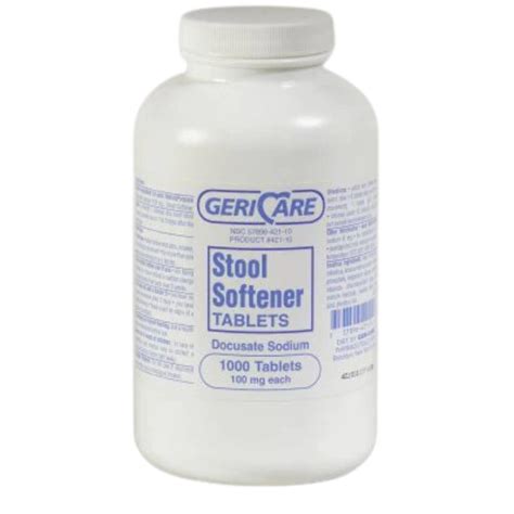 Stool Softener Tablets – 4MD Medical