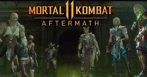 Mortal Kombat 11: Aftermath's new story mode content will add five more ...