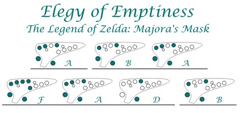 “Elegy of Emptiness” (Stone Tower) - Koji Kondo ... - Easy Ocarina Tabs!