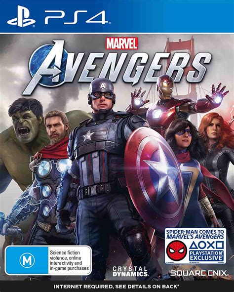 New Marvel's Avengers PS4 Box Art Flaunts PlayStation-Exclusive Content ...