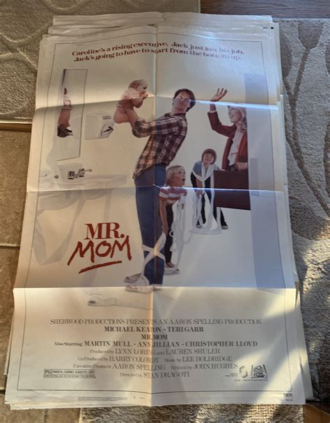 Bid Now: MR. MOM MOVIE POSTER - Invalid date CDT