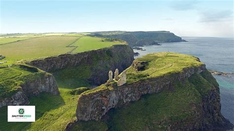 Dunseverick Castle Atlantic Ocean County Antrim, Northern Irelan – Shutterspeed Ireland