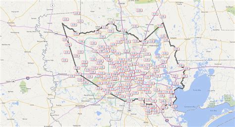 Interactive flood maps are now available online for Harris County ...