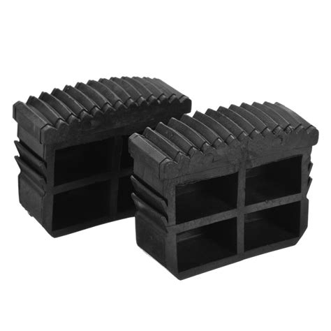 2pcs/set Black Rubber Replacement Step Ladder Feet... – Grandado