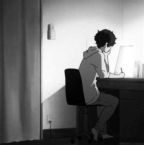 Aesthetic Sad Anime Boy Gif Pfp Depression Sad And Bo - vrogue.co