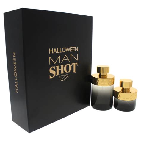 Halloween Man Shot by Halloween Perfumes for Men 2 Pc Gift Set 4.2oz EDT Spray, 1.7oz EDT Spray ...