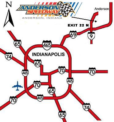 Anderson Speedway "The World's Fastest High-Banked Quarter Mile Oval!"