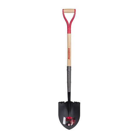 Razorback Razorback 35 Inches Handle Round Point Shovel with Wood ...