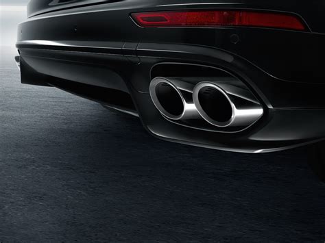 Porsche Sports exhaust systems and sports tailpipes - Porsche USA