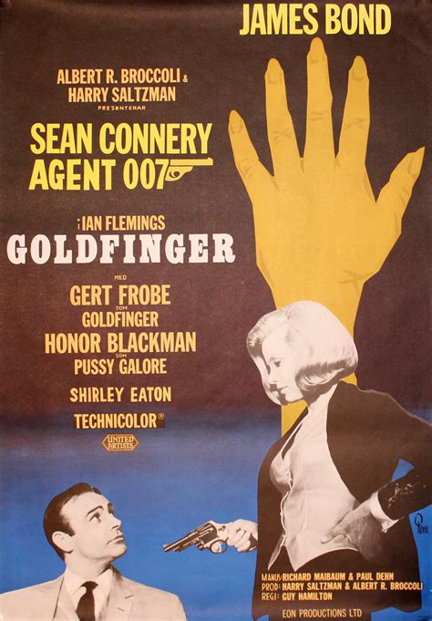 Art & Collectibles Music & Movie Posters Sizes A4,A3,A2, Goldfinger James Bond Movie Poster 0517 ...