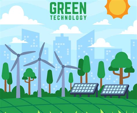 Green Technology Concept | FreeVectors